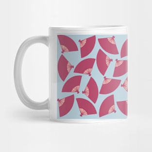 Art Deco Paper Fans  Bold Mug